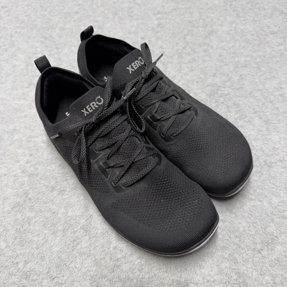 Xero Nexus Knit Shoes Womens 12 Black Barefoot Sneaker XY08-11ISS24
